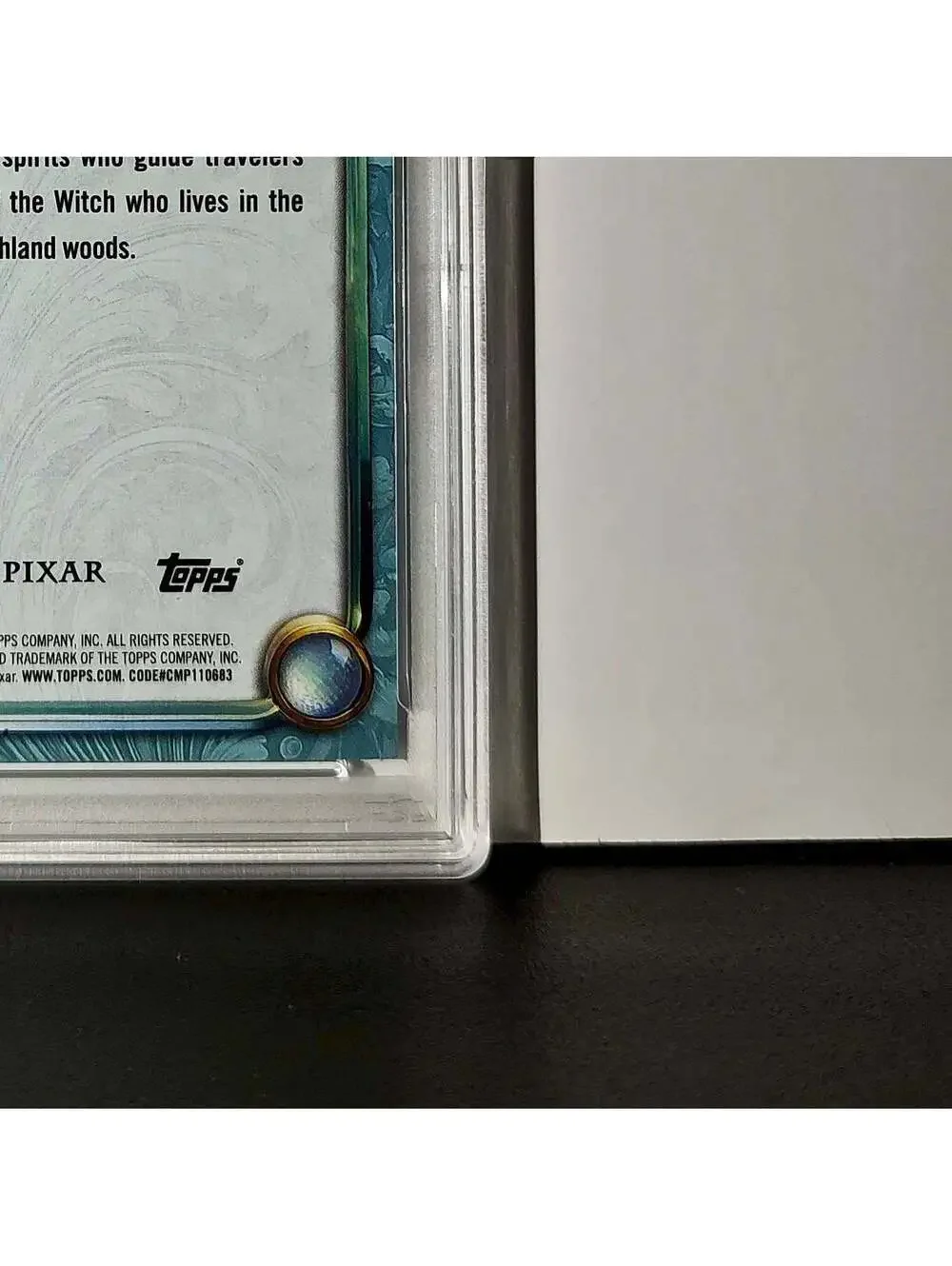 Will O' The Wisps 2025 Topps Disney Wonder #146 Diamond Card Brave PSA 9